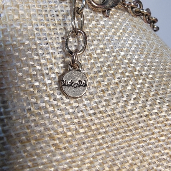 Ruby Rd. Chic Gold and Black Statement Necklace Medallions Chain - Picture 6 of 17